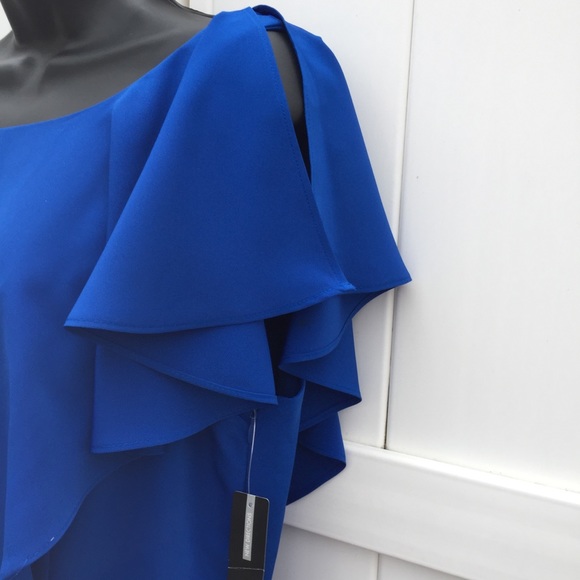 NWT, New Directions Royal Blue Dress. Size 12 - Picture 3 of 7